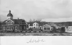Järnvägsstation. Åsheda. Namnändrades till Åseda 1927-10-22