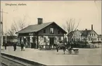 Dingtuna järnvägsstation.