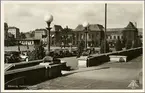 Torget framför stationen i Göteborg.