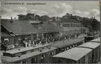 Järnvägsstationen i Katrineholm.