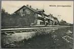 Mörsils järnvägsstation.