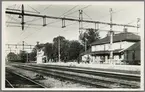 Järnvägsstationen i Ockelbo.