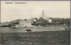 Station och kyrka i Skärkind Östergötland.