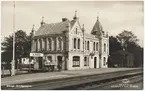 Slöinge, Järnvägsstation.