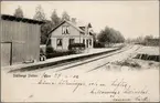 Järnvägsstationen i Ställberg.