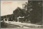 Bergvik järnvägsstation.