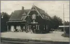 Stationsbyggnaden vid Bjärka-Säby.