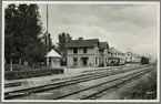Bollstabruk järnvägsstation.