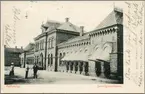 Hallsberg station från gatusidan.