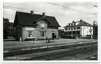 Järnvägsstationen i Kållered.