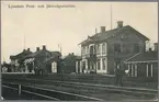 Stationsmiljö vid Ljusdal.