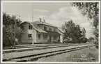 Järnvägsstationen i Mörbylånga.