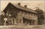 Järnvägsstationen i Mölltorp öppnad 1876.