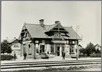 Järnvägsstationen i Nossebro.