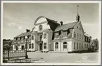 Oxelösund station och Hotell Kusten.