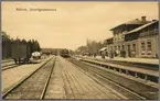 Rättvik station runt sekelskiftet.