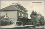 Järnvägsstationen i Tyringe.