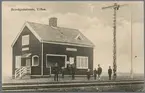 Järnvägsstationen i Ulvåsa.