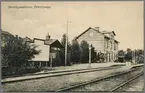 Järnvägsstationen i Örkelljunga.