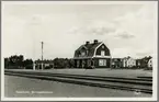 Järnvägsstationen i Österbymo.