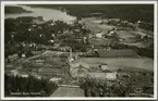 Flygfoto över Horndals järnverk.