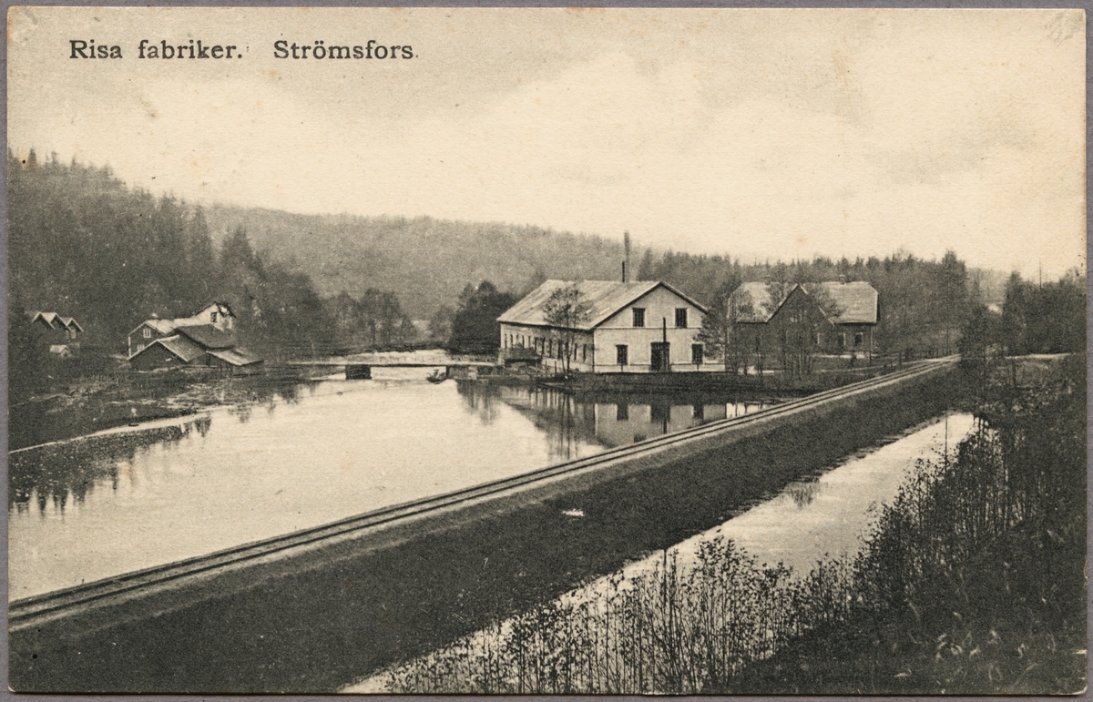 Risa kvarn väster om Strömsfors.
