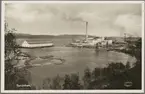 Sandvikens sulfatfabrik vid Ångermanälven.