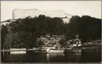 Färjeläge nedanför Bohus fästning i Kungälv.