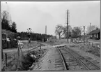 Automatisk vägsignalanläggning vid Berg. Linjen Åtvidaberg - Forsaström 1963.