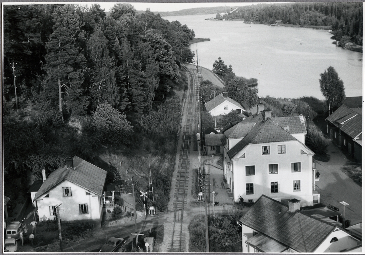 Vy över Verkebäck, på sträckan mellan Verkebäck och Jenny.