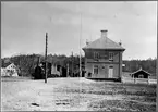 Norsholm station år 1875.