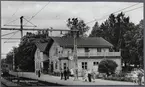 Tierps station. Statens Järnvägar, SJ D.