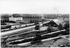 Norrköping Östra station och bangård.