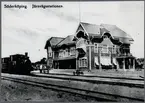 Järnvägsstationen i Söderköping.