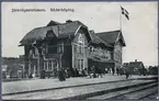 Stationen i Söderköping.