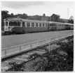 Göteborg, Särö järnväg, GSJ motorvagnar vid Säröbanans station Göteborg.