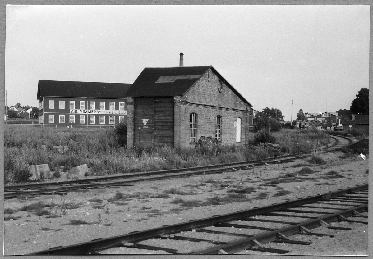 Lokstall för Vimmerby - Spångenäs Järnväg i Vimmerby.