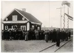 Invigning av Rumskulla station.