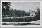 Nättraby hamns station från gatusidan.