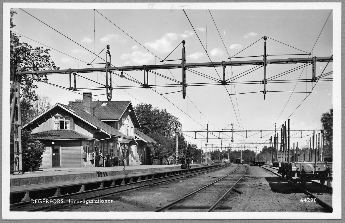 Degerfors station.