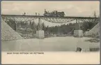 Järnvägsbro vid Petiknäs i Västerbotten.