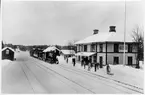 Mattmar Järnvägsstation.