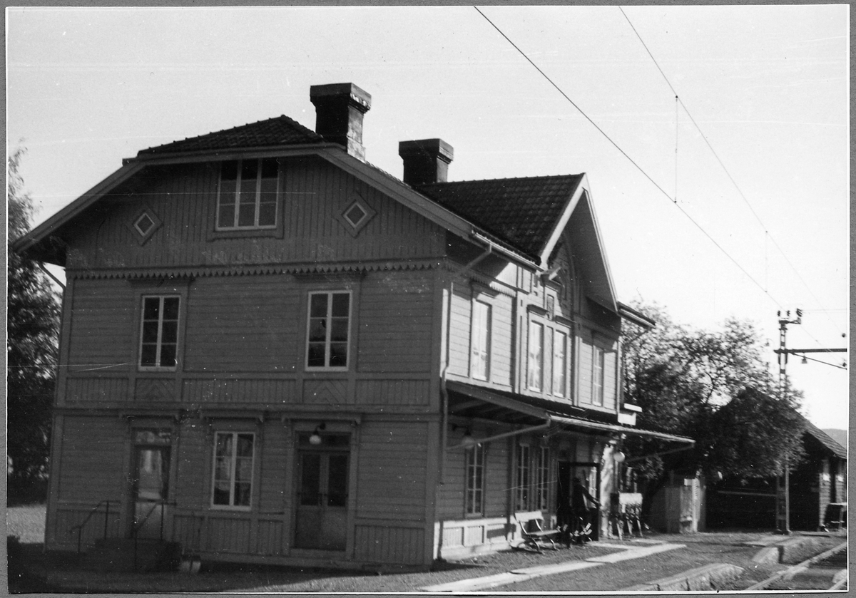 Hybo Järnvägsstation.