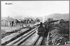 Bergfors station öppnades 1903 med stationshus i trä. Elektrisk växelförregling. Delen av Malmbanan vid Bergfors elektrifierades 1915. Stationen upphörde 1997.