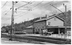 Stationen i Bohus. Kopia av Pressbyråns vykort nr 191082