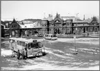 Borås station år 1985.