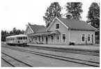 Braås station år 1990.