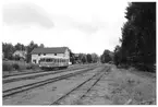 Braås station och bangård år 1990.