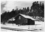 Banvaktstuga 117 Grybäcken på linjen Boxholm - Sommen på 1920-talet.