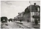 Bräcke station på 1900-talet.
